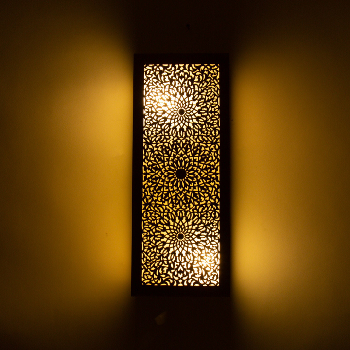 BRASS WALL SCONCE, JAAJ 2
