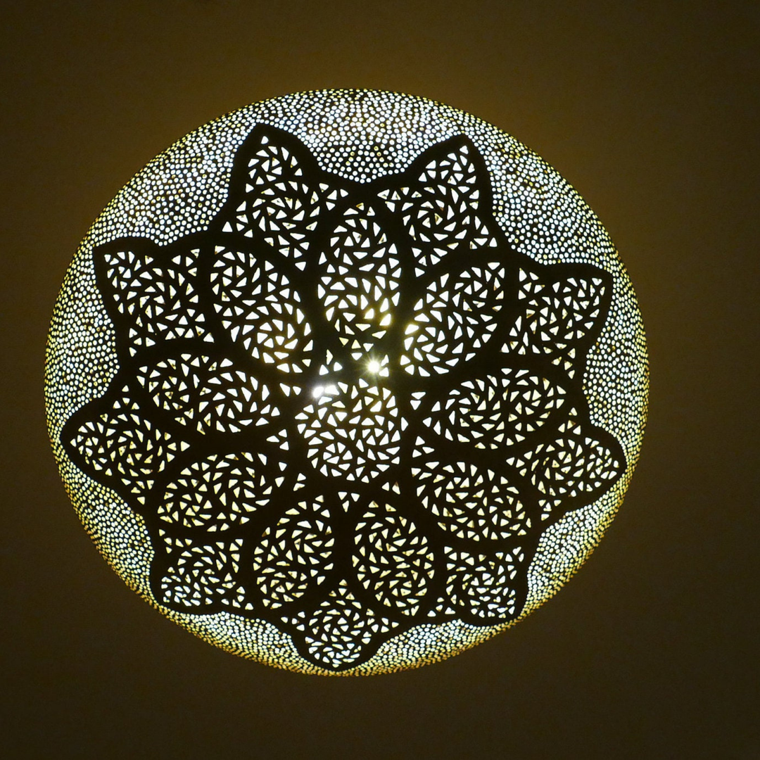BRASS CEILING LIGHT , MARIAM