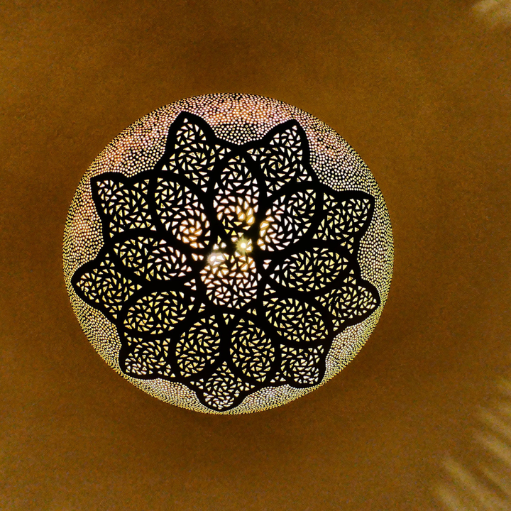 BRASS CEILING LIGHT , MARIAM