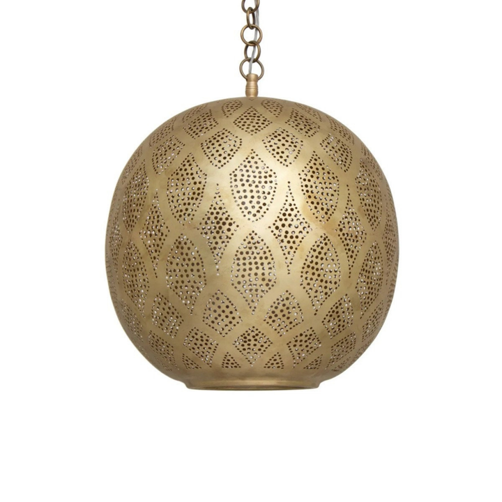 BRASS CEILING LIGHT , TAHIR
