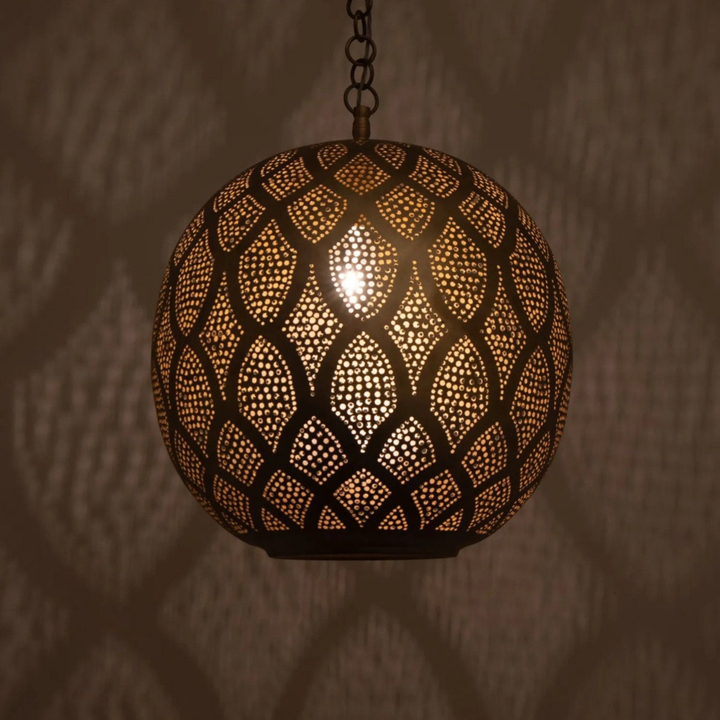 BRASS CEILING LIGHT , TAHIR