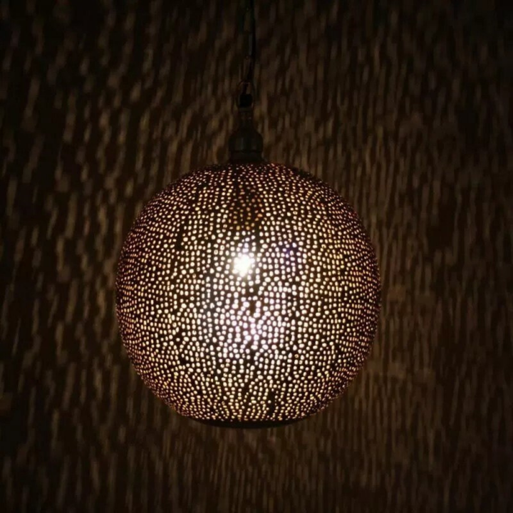 BRASS CEILING LIGHT , SOUMAYA