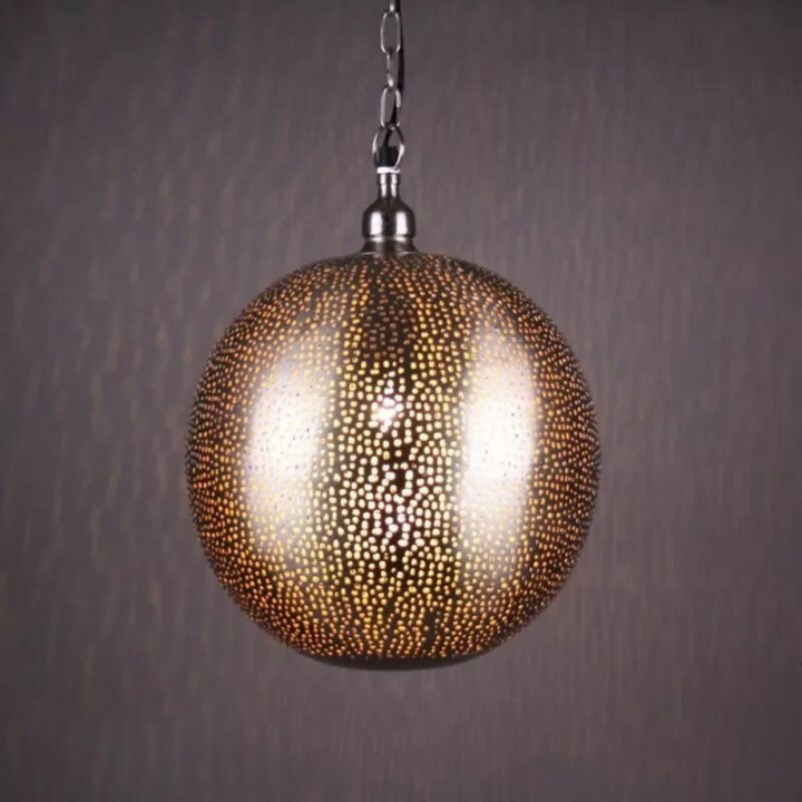 BRASS CEILING LIGHT , SOUMAYA