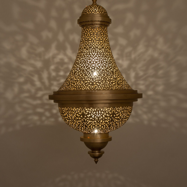 BRASS CEILING LIGHT , HANAN