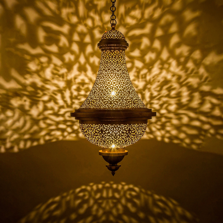 BRASS CEILING LIGHT , HANAN