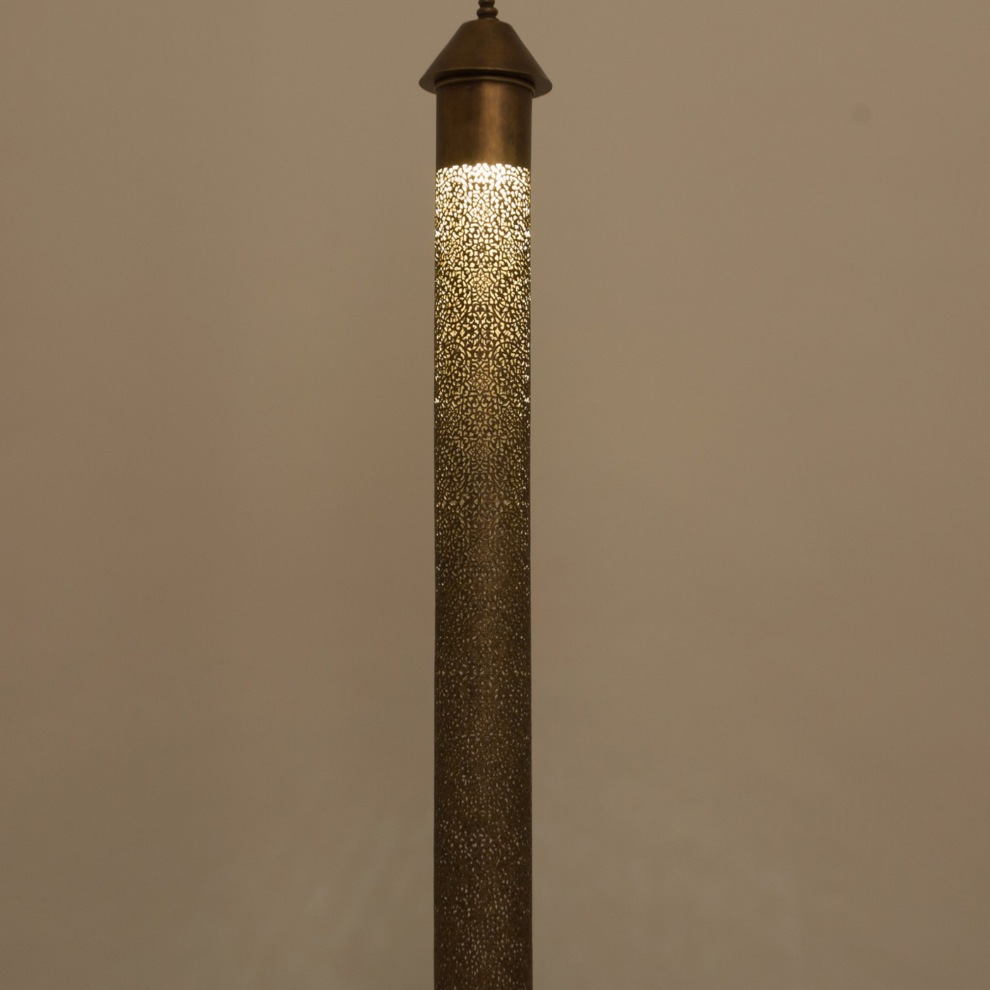 Unique Brass Ceiling Lamp - Hand Engraved with Moroccan style - Ideal for Home & Business Lighting Decoration