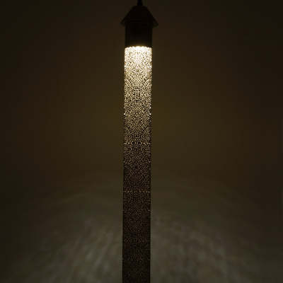 Unique Brass Ceiling Lamp - Hand Engraved with Moroccan style - Ideal for Home & Business Lighting Decoration