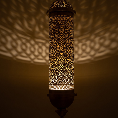 Solid Brass Creative Ceiling Lamp – Moroccan Style, Enchanting Design for Luxurious Home and Business Décor