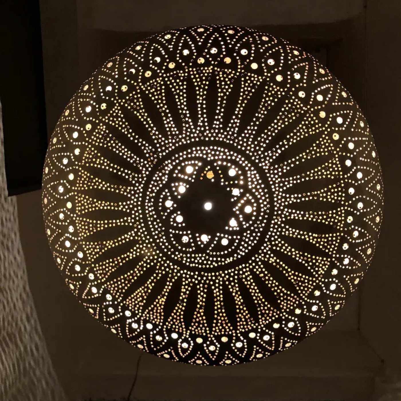 Handcrafted Chandelier Lighting – Available in Gold, Silver, Black Brass – Moroccan Style, Luxury for Indoor Décor