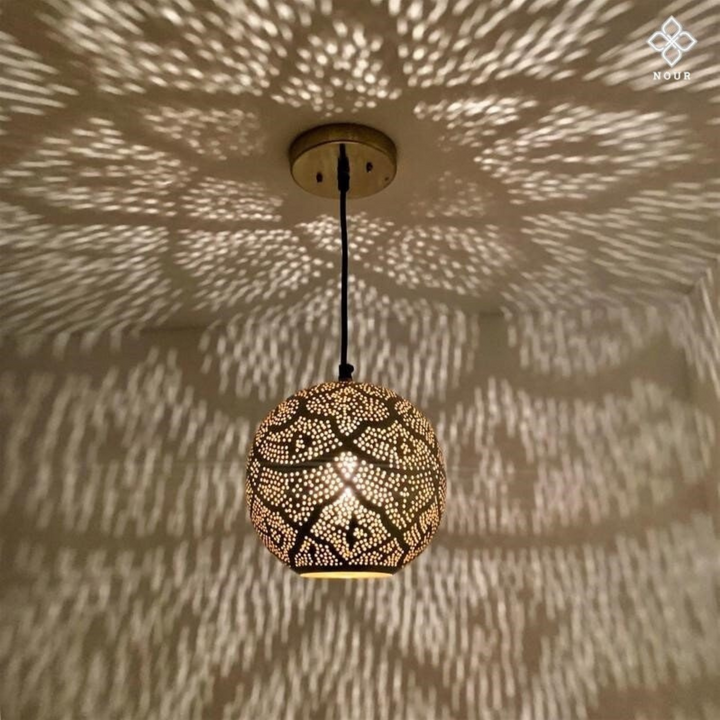 BRASS CEILING LIGHT , RINA