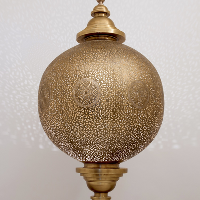 Luxury Handmade Brass Pendant Light – Moroccan Style for Home & Business Lighting