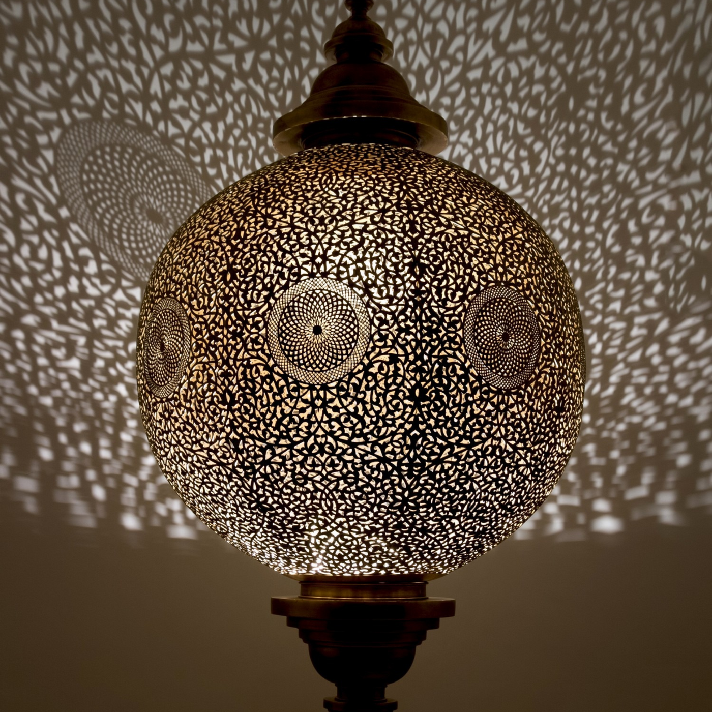 Luxury Handmade Brass Pendant Light – Moroccan Style for Home & Business Lighting