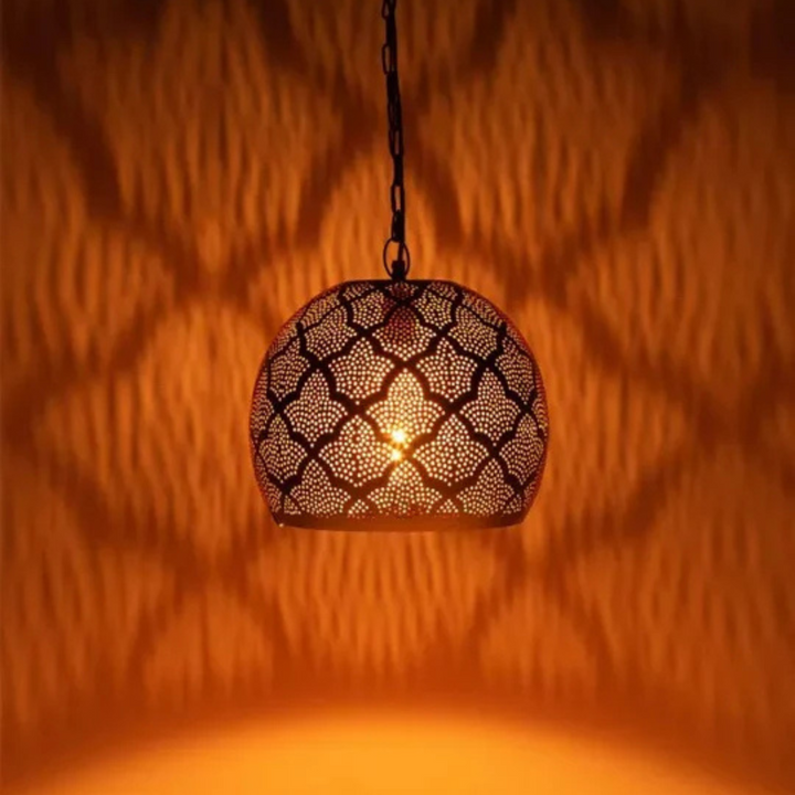 BRASS CEILING LIGHT , SANA