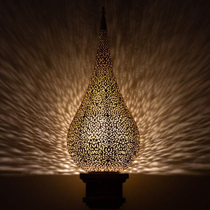 BRASS WALL SCONCE, HATEM