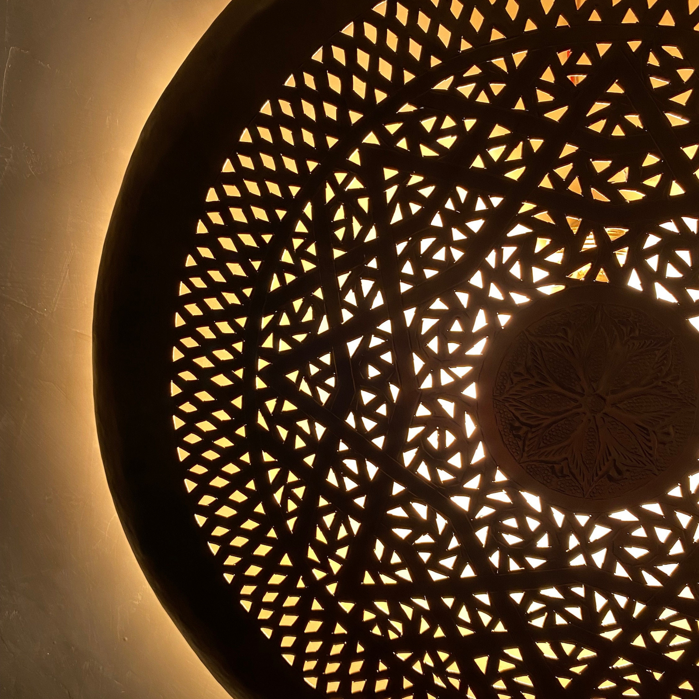 Brass Wall Sconce – Perfect for Moroccan-Inspired Décor