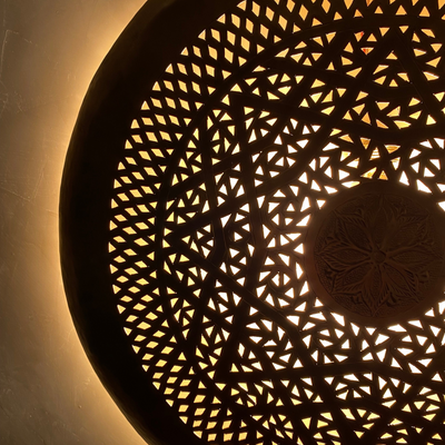 Brass Wall Sconce – Perfect for Moroccan-Inspired Décor