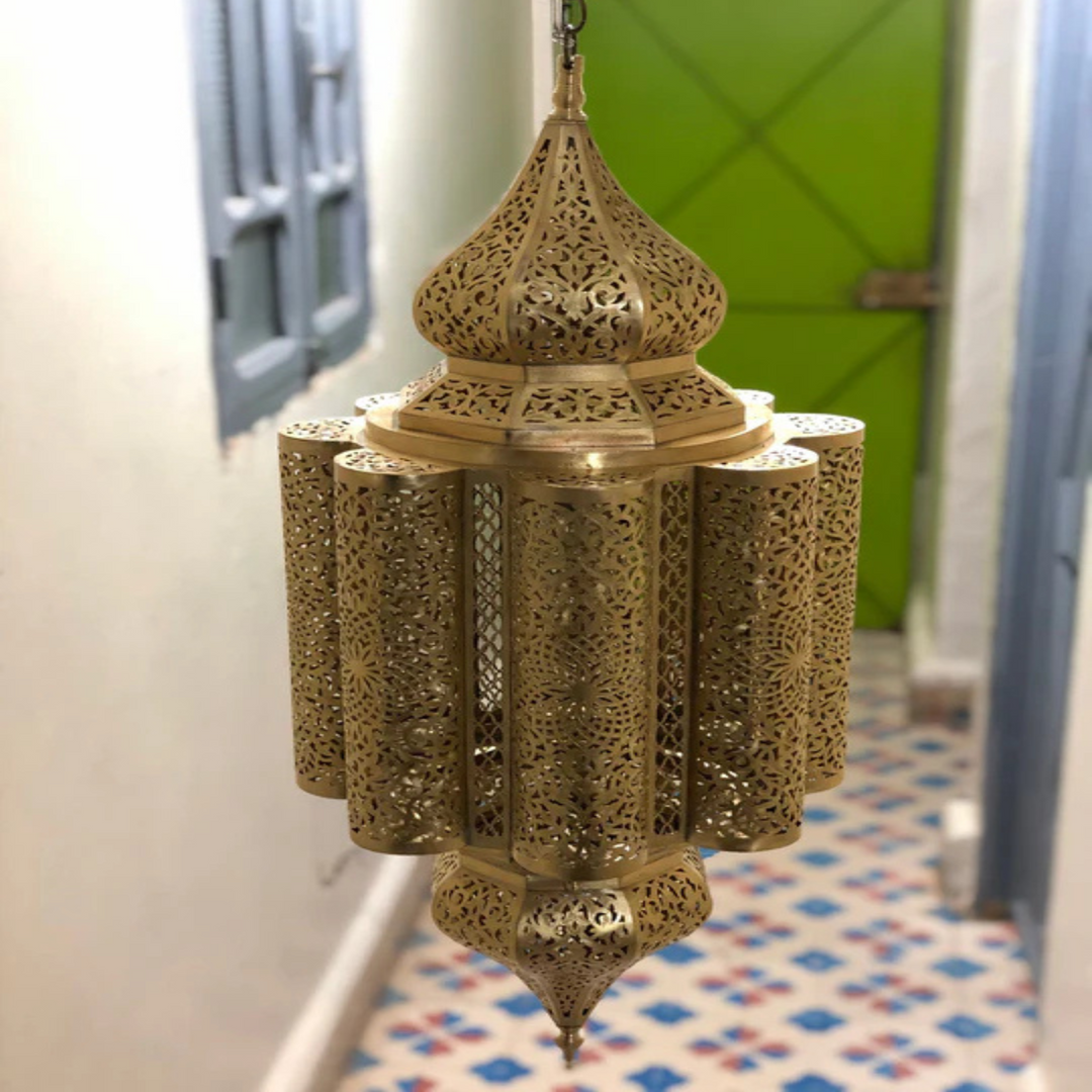 BRASS CEILING LIGHT , SAFAE 2