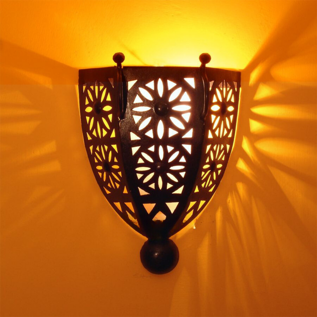 IRON WALL SCONCES, ARNAB