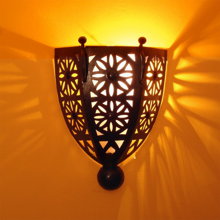 IRON WALL SCONCES, ARNAB