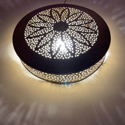 Ready to use Wall Sconce with Moroccan Style, Flush Mounted Wall Sconces – The perfect addition to any Moroccan-inspired Decor