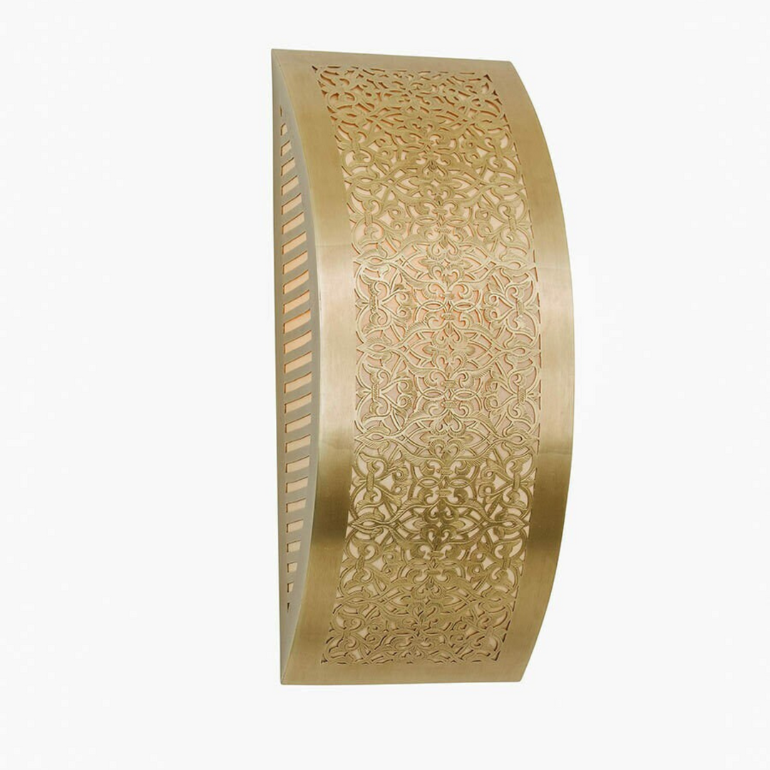 BRASS WALL SCONCE, GHALIA