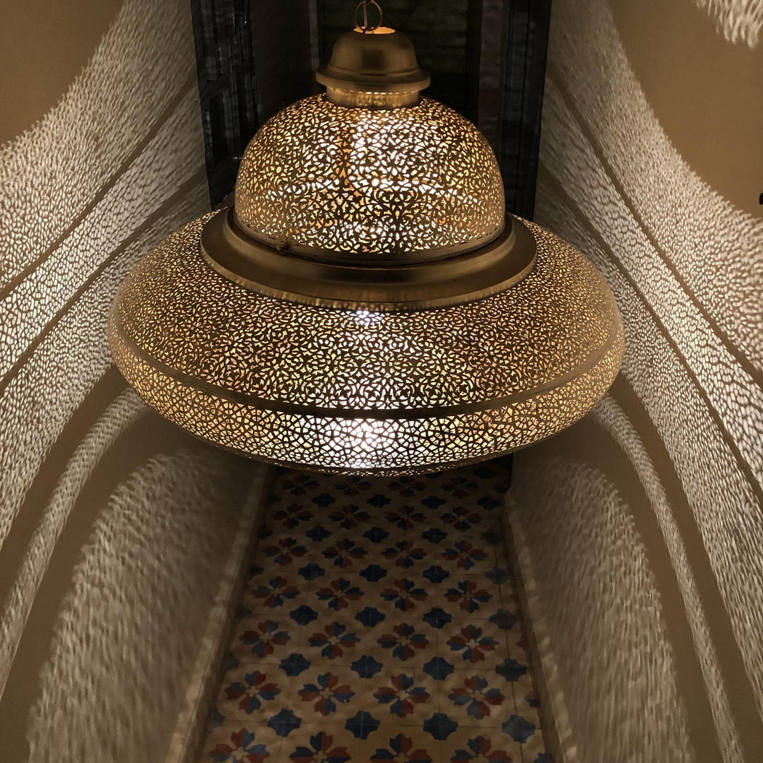 BRASS CEILING LIGHT , LUBNA