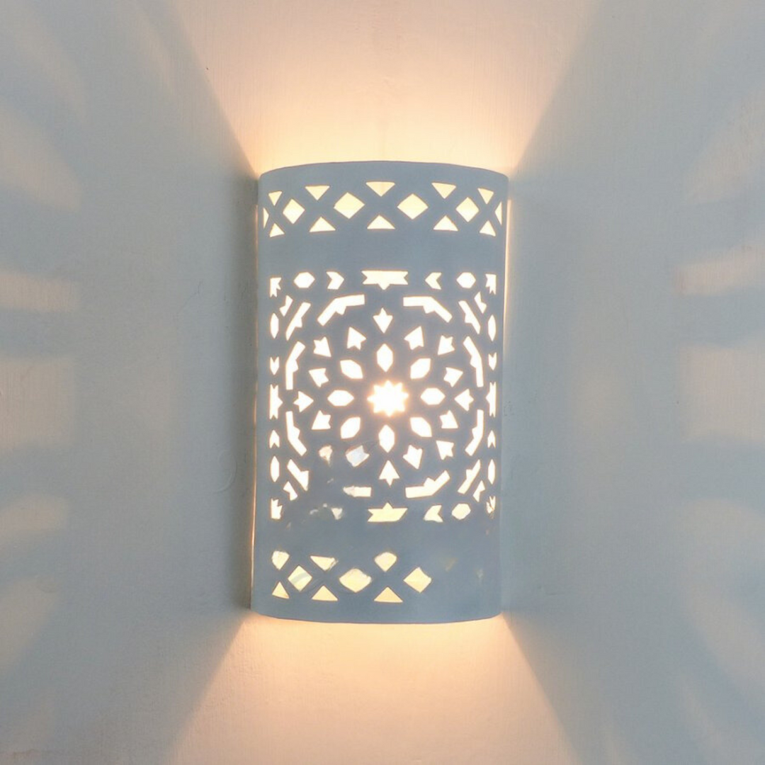 IRON WALL SCONCES, MASSK