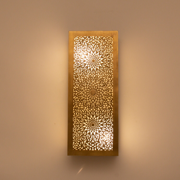 BRASS WALL SCONCE, JAAJ 2