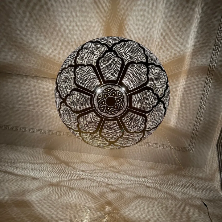 BRASS CEILING LIGHT , ZAINAB