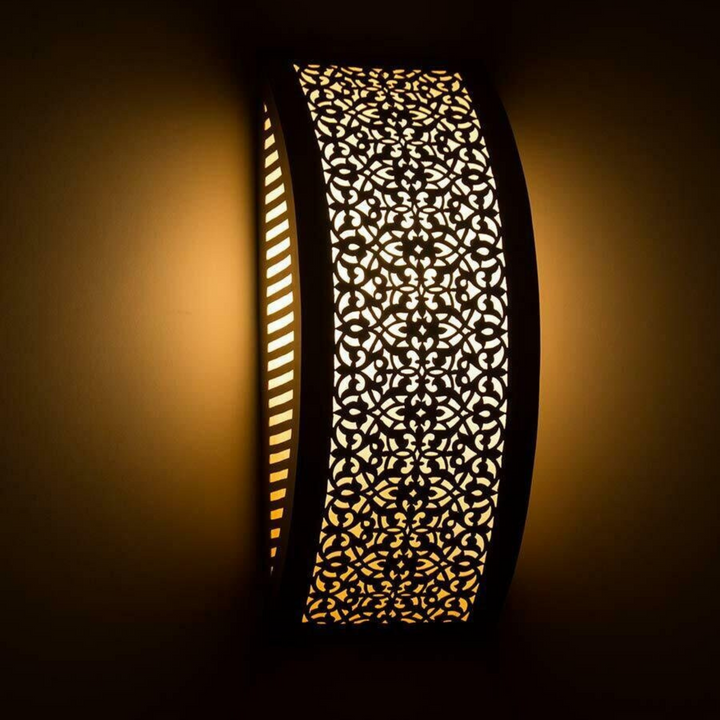 BRASS WALL SCONCE, GHALIA