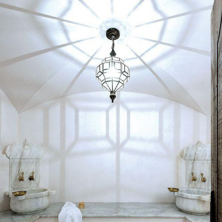 GEOMETRIC GLASS LAMPS, MILOUD TRANSPARENT
