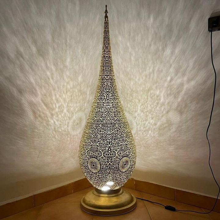 MOROCCAN FLOOR LAMP , THE TEAR