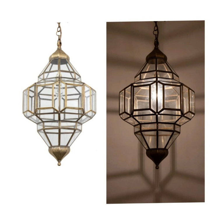 GEOMETRIC GLASS LAMPS, AAYEL