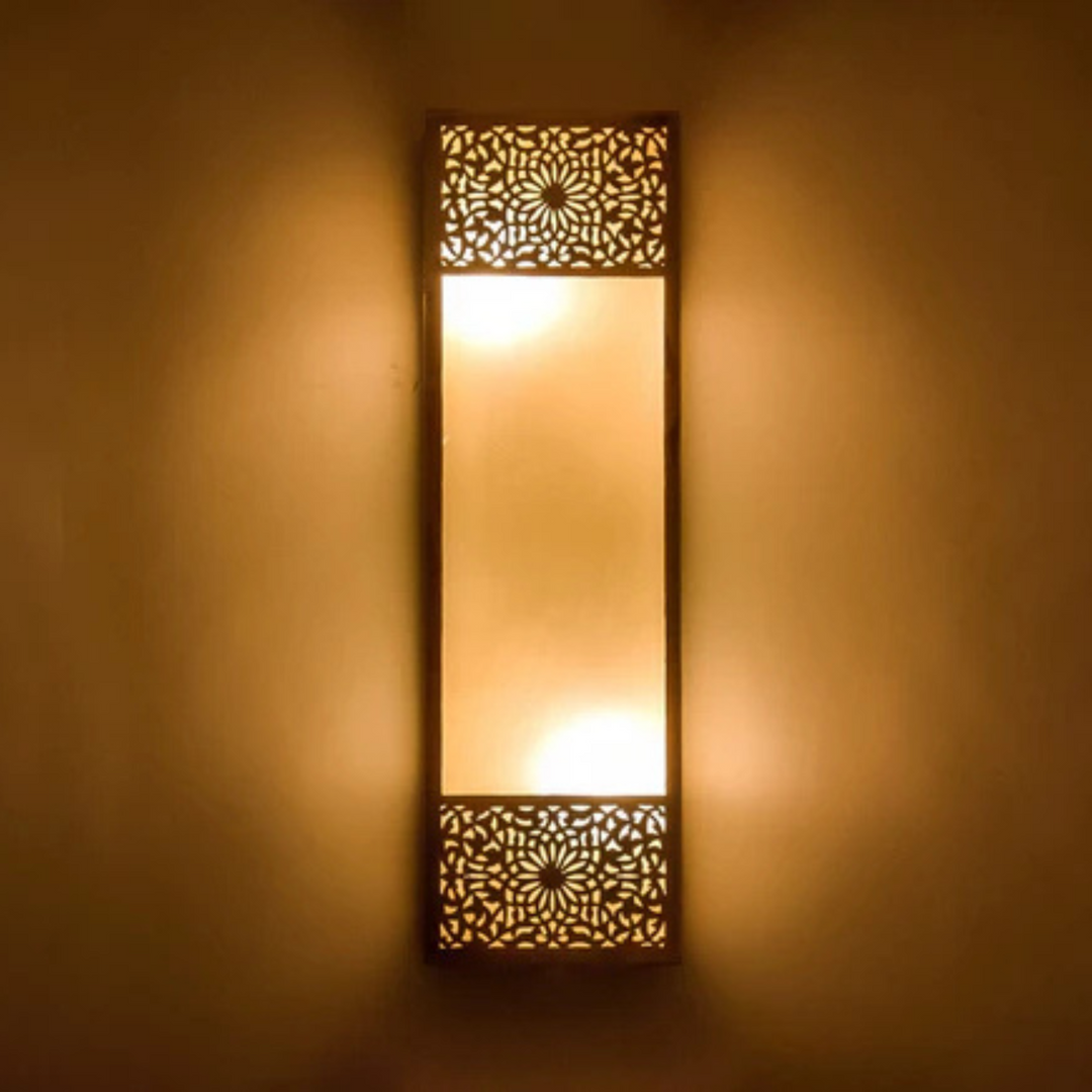 BRASS WALL SCONCE, JAAJ