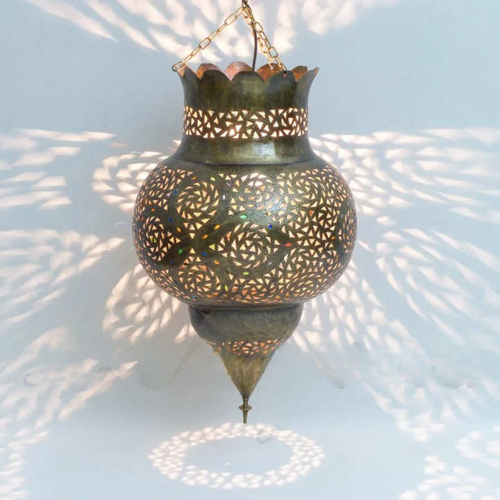 BRASS CEILING LIGHT , NABILA