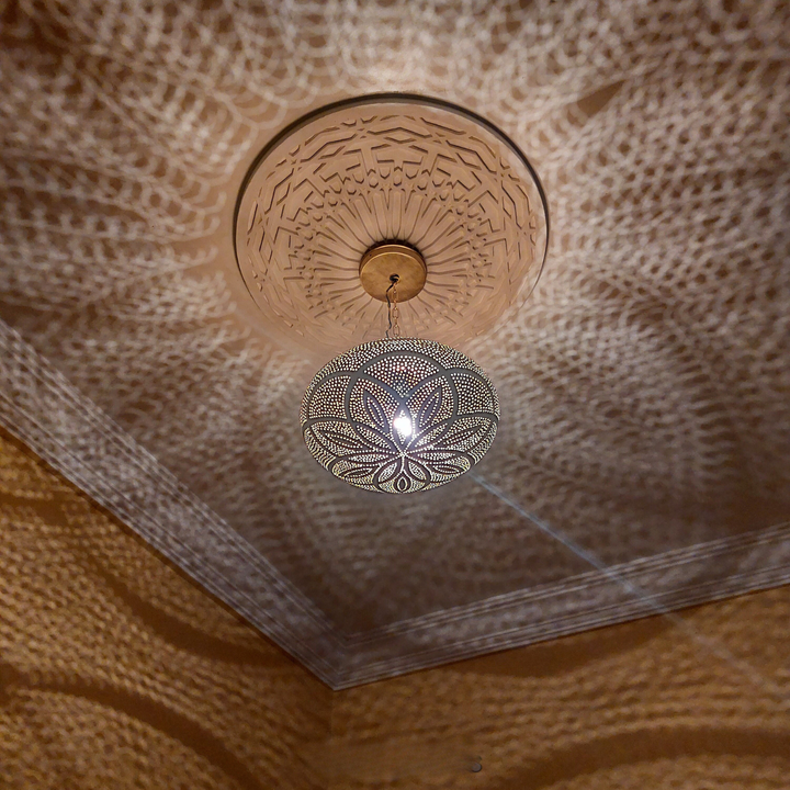 BRASS CEILING LIGHT , KHALIL