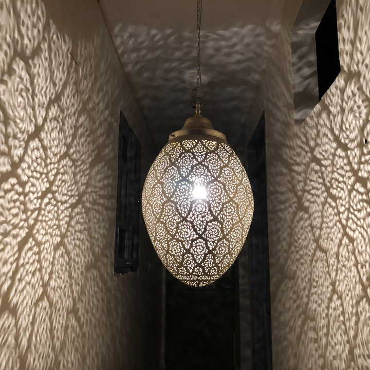 BRASS CEILING LIGHT , IMAN