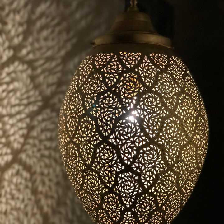 BRASS CEILING LIGHT , IMAN