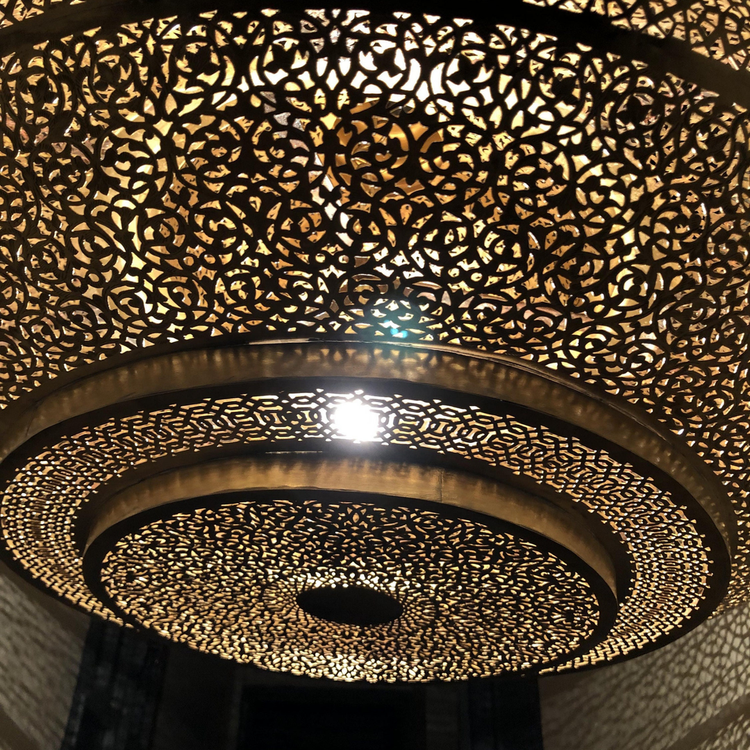 BRASS CEILING LIGHT , LUBNA