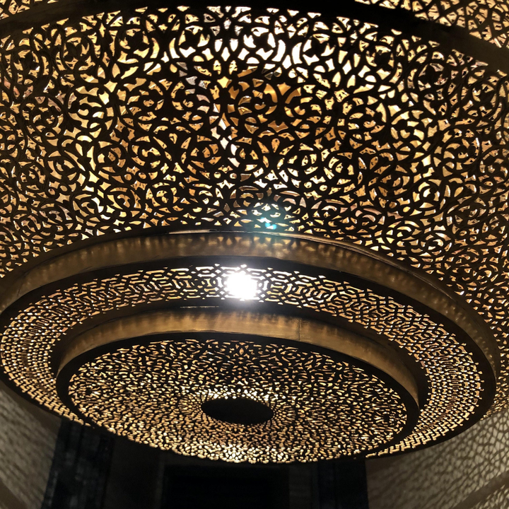 BRASS CEILING LIGHT , LUBNA
