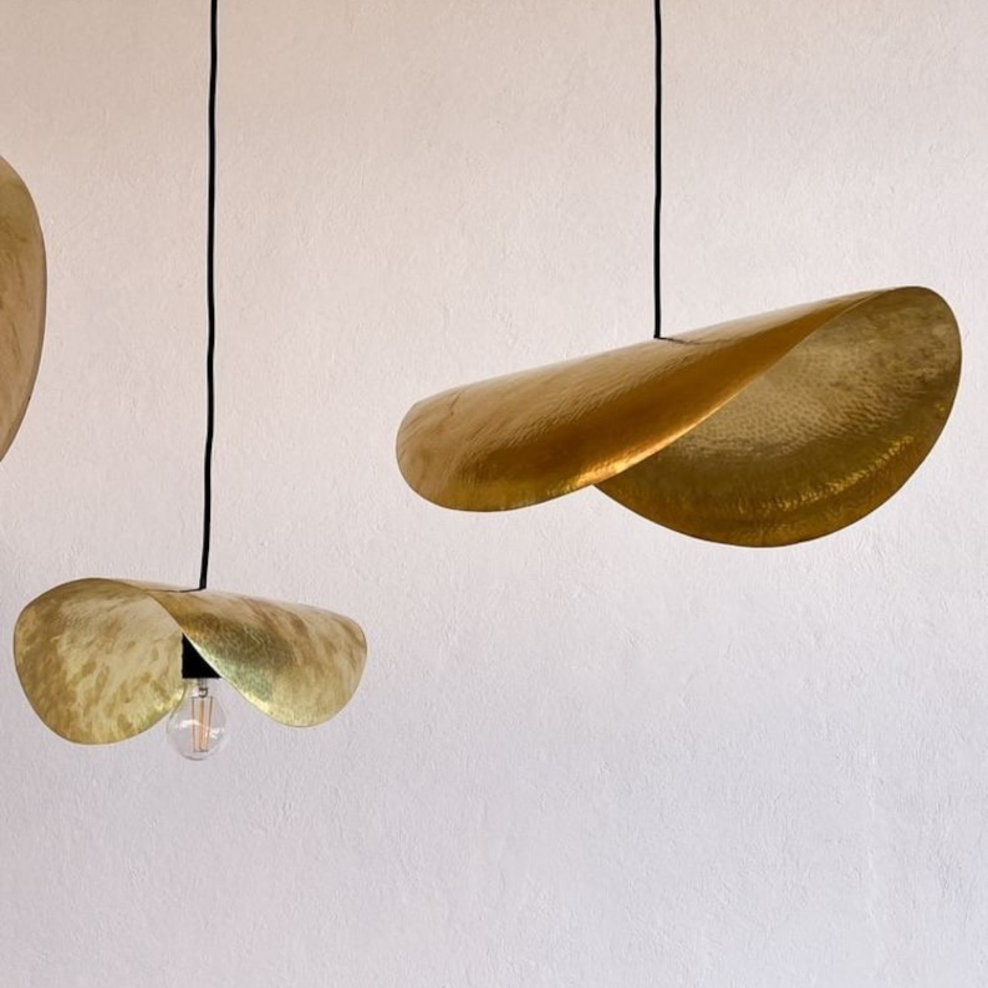 Handcrafted Leaf Pendant Light – Solid Brass, Ready to Install, Ideal for Luxury Home & Business Lighting