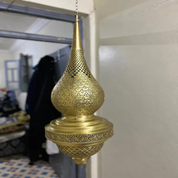 BRASS CEILING LIGHT , AHMAD