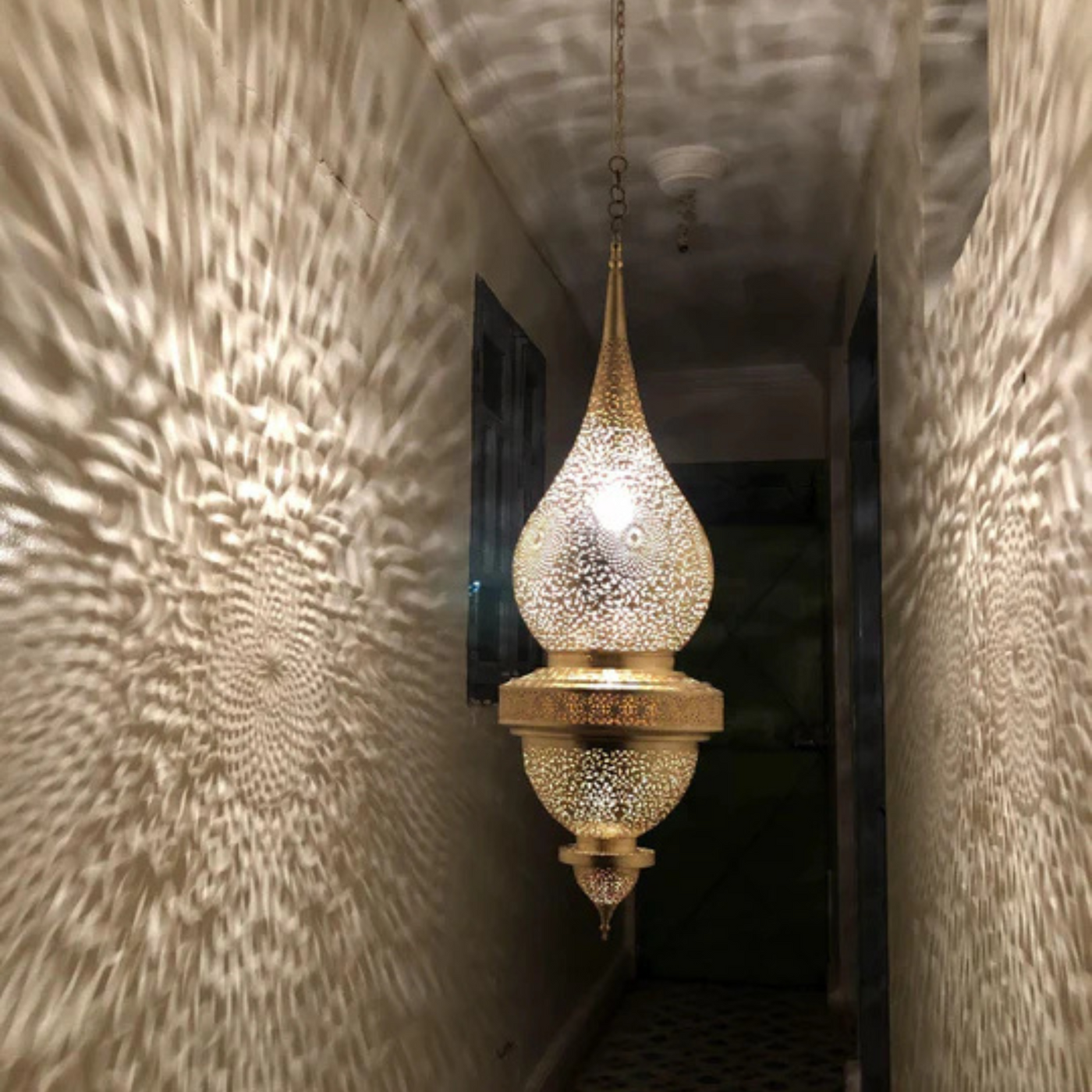 Antique Brass Chandelier Lighting – Available in Gold, Silver, Black Brass – Hand Engraved with Moroccan style – Luxury for Home Lighting Decoration