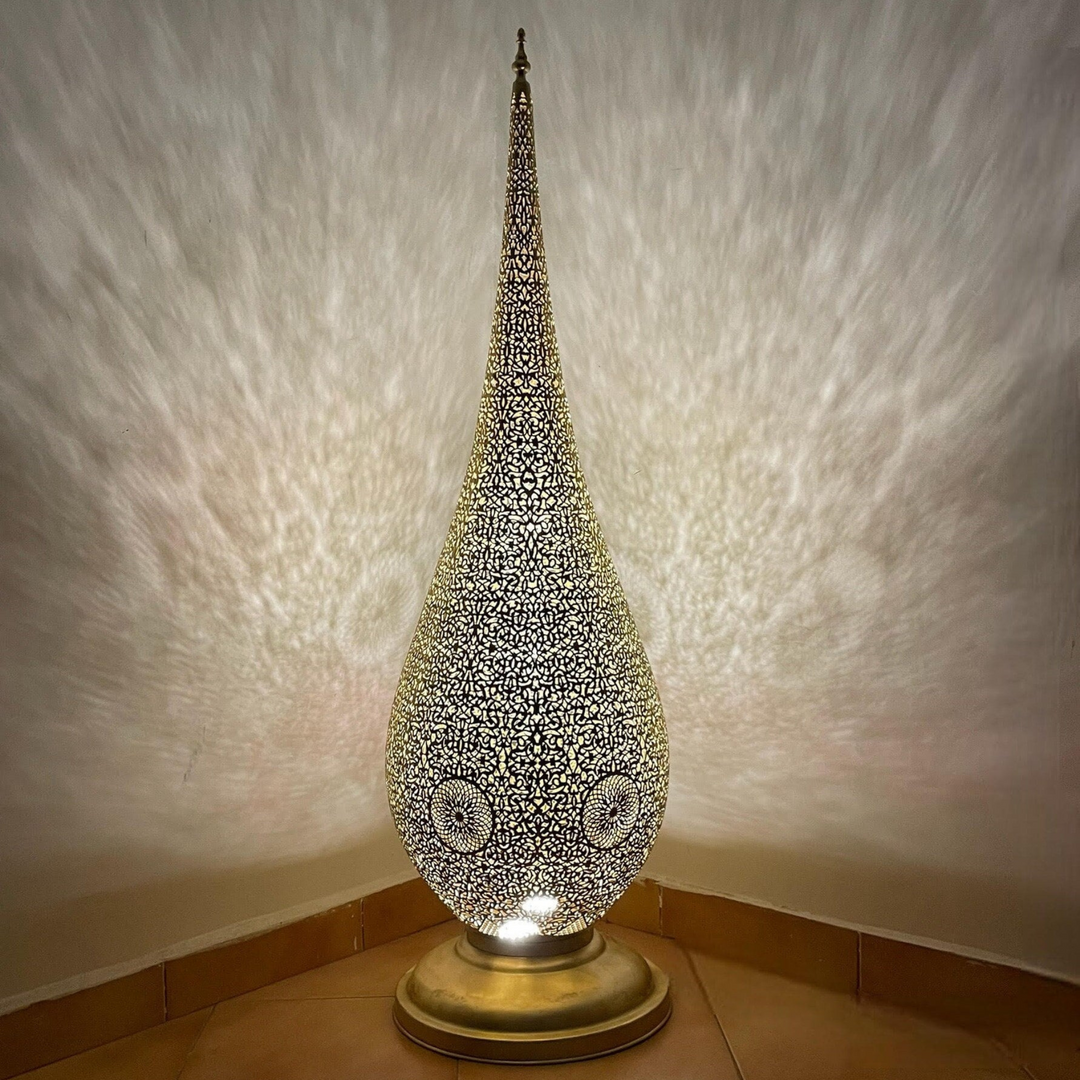 MOROCCAN FLOOR LAMP , THE TEAR