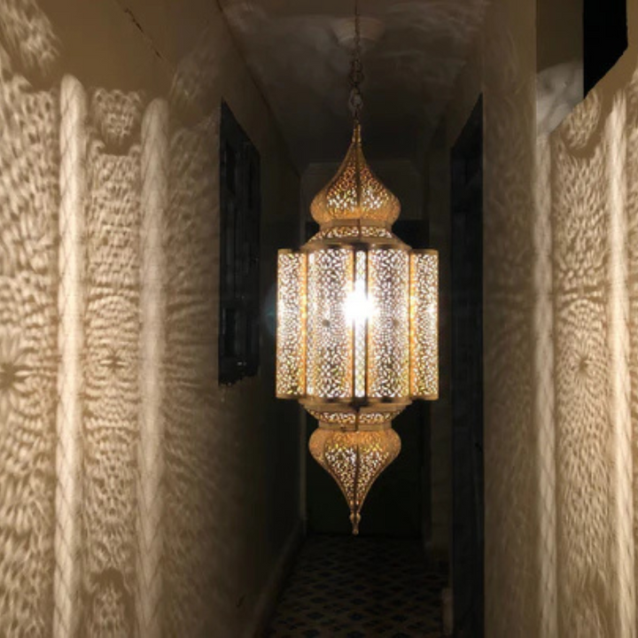 BRASS CEILING LIGHT , SAFAE 2