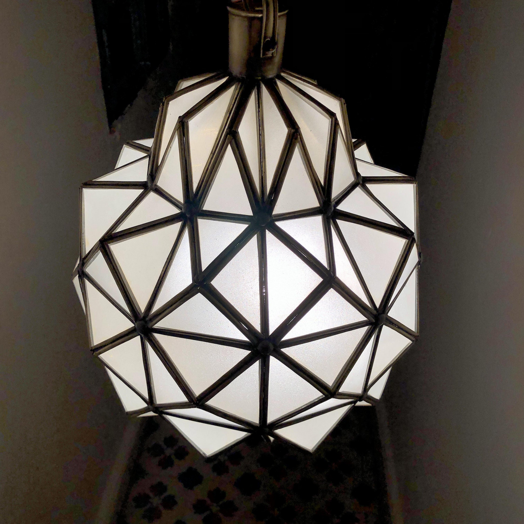 BRASS CEILING LIGHT , JAAJ