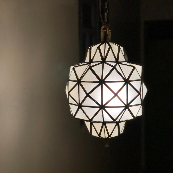 BRASS CEILING LIGHT , JAAJ