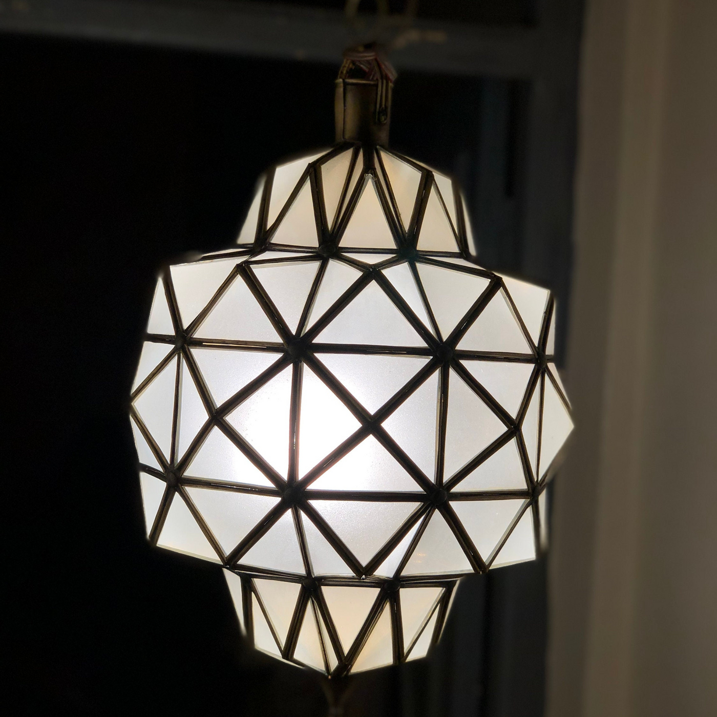 Creative Ceiling Lamp – Available in Two Sizes and Multiple Brass Finishes, Ideal for Home Lighting