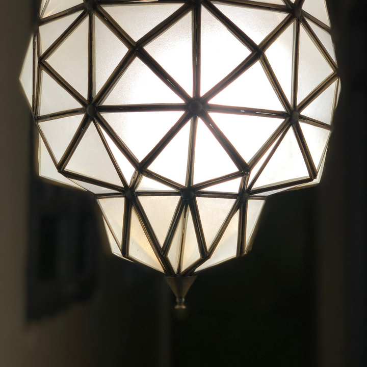 BRASS CEILING LIGHT , JAAJ