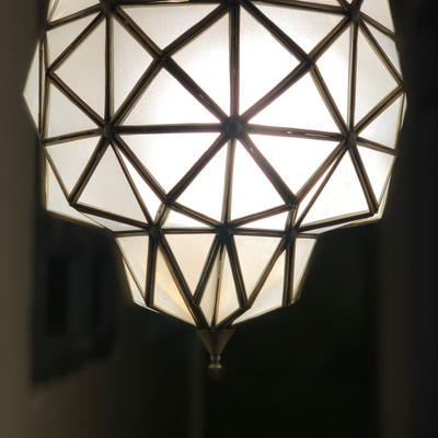 Creative Ceiling Lamp – Available in Two Sizes and Multiple Brass Finishes, Ideal for Home Lighting